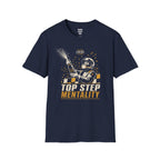 Top Step Mentality T-Shirt — racing-themed graphic tee from Racing Lovers Club