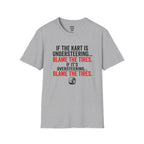 Blame The Tires T-Shirt — racing-themed graphic tee from Racing Lovers Club