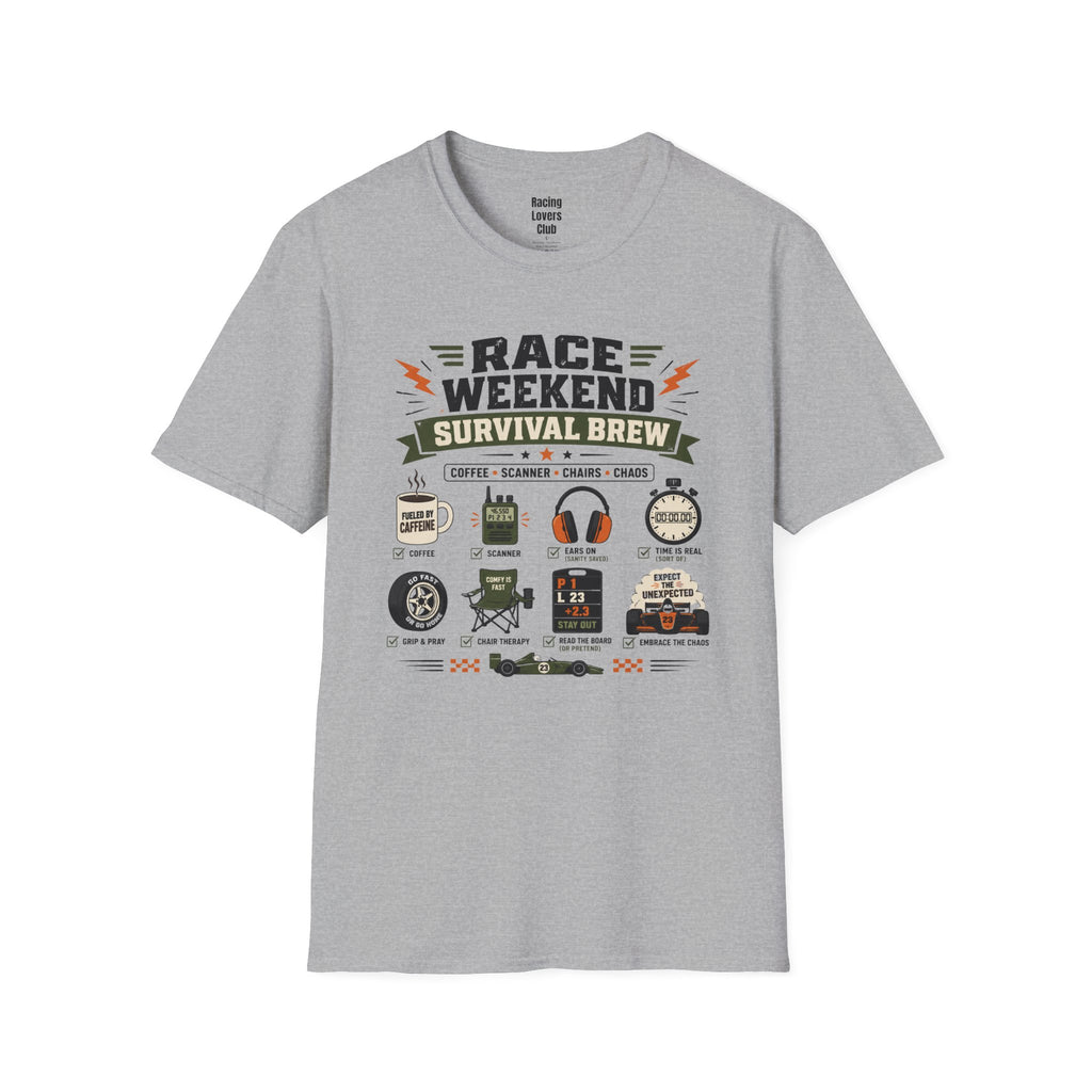 Race Weekend Survival Brew T-Shirt
