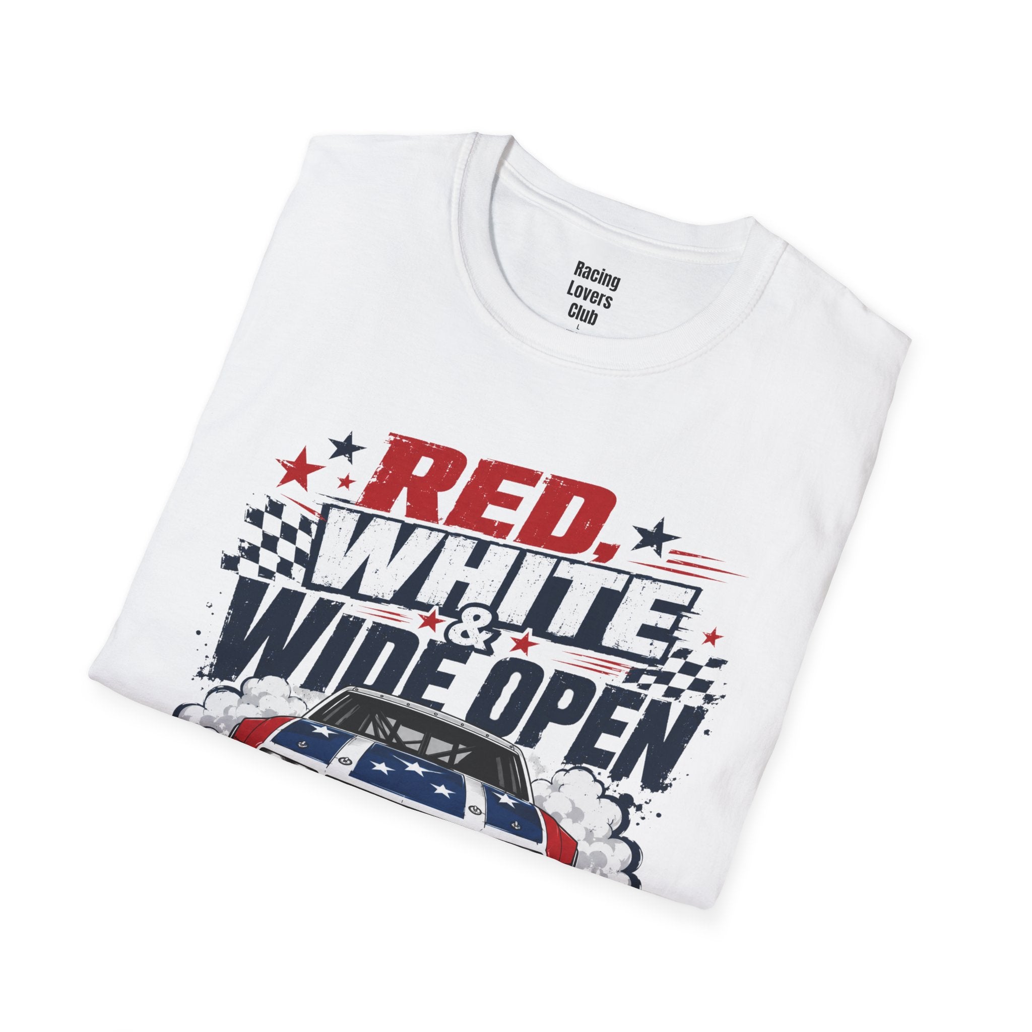 Red White Wide Open T-Shirt