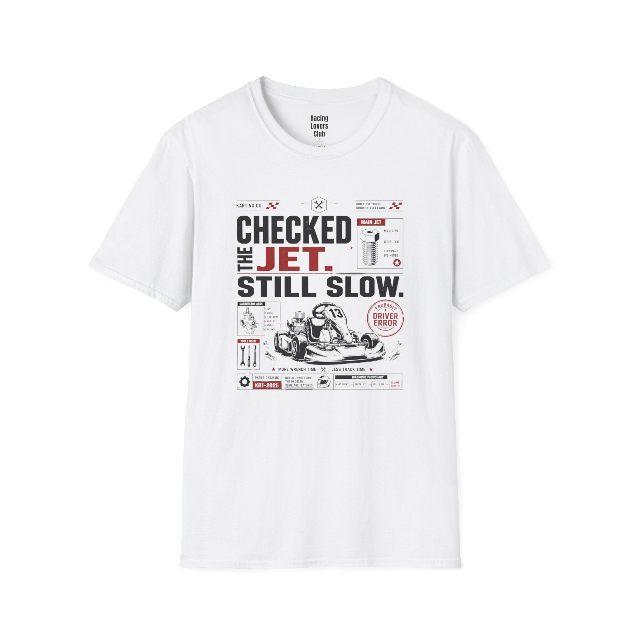 Checked the Jet. Still Slow. T-Shirt