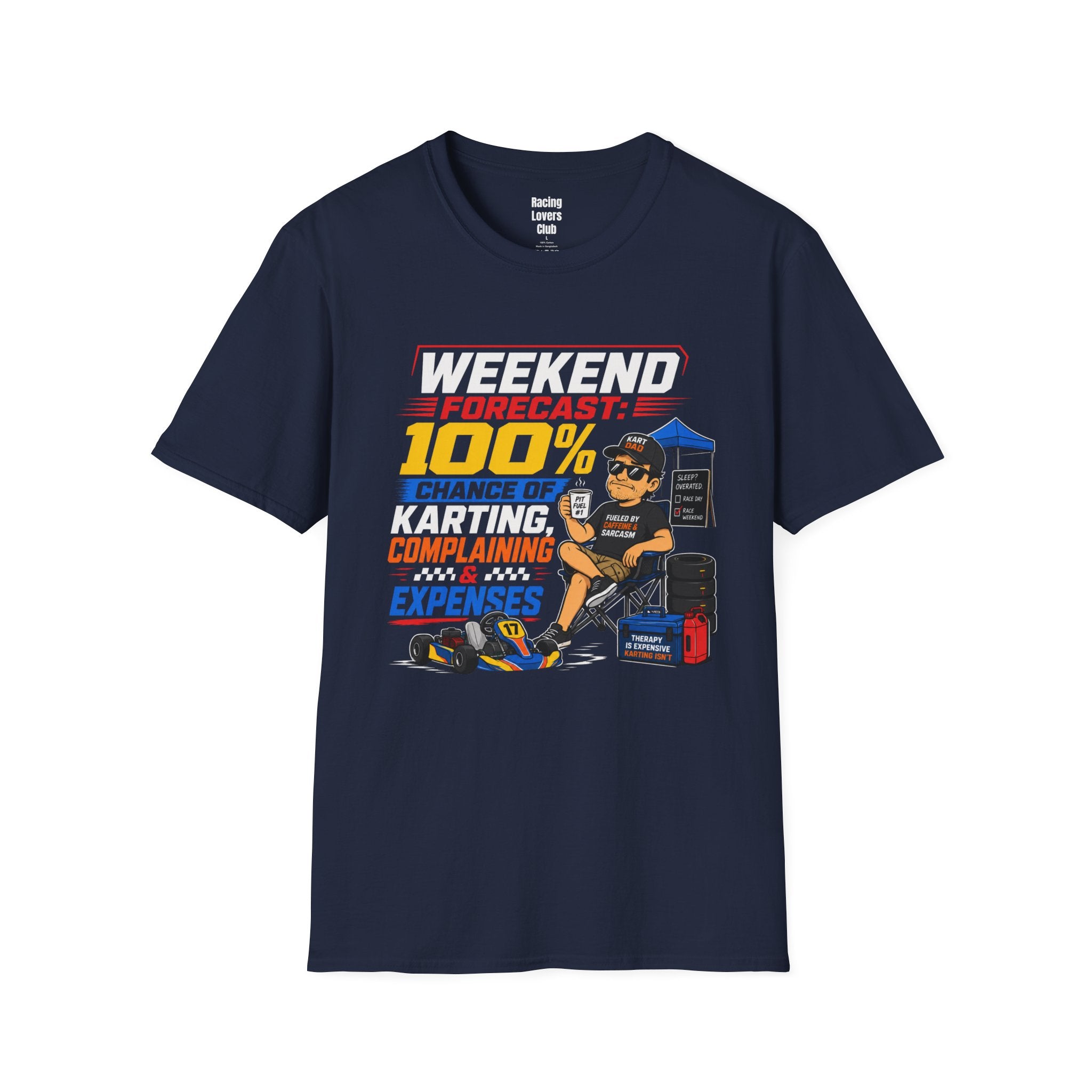 Karting Weekend Forecast T-Shirt