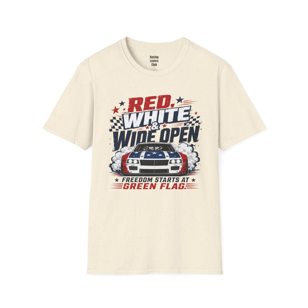 Red White Wide Open T-Shirt