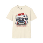Red White Wide Open T-Shirt
