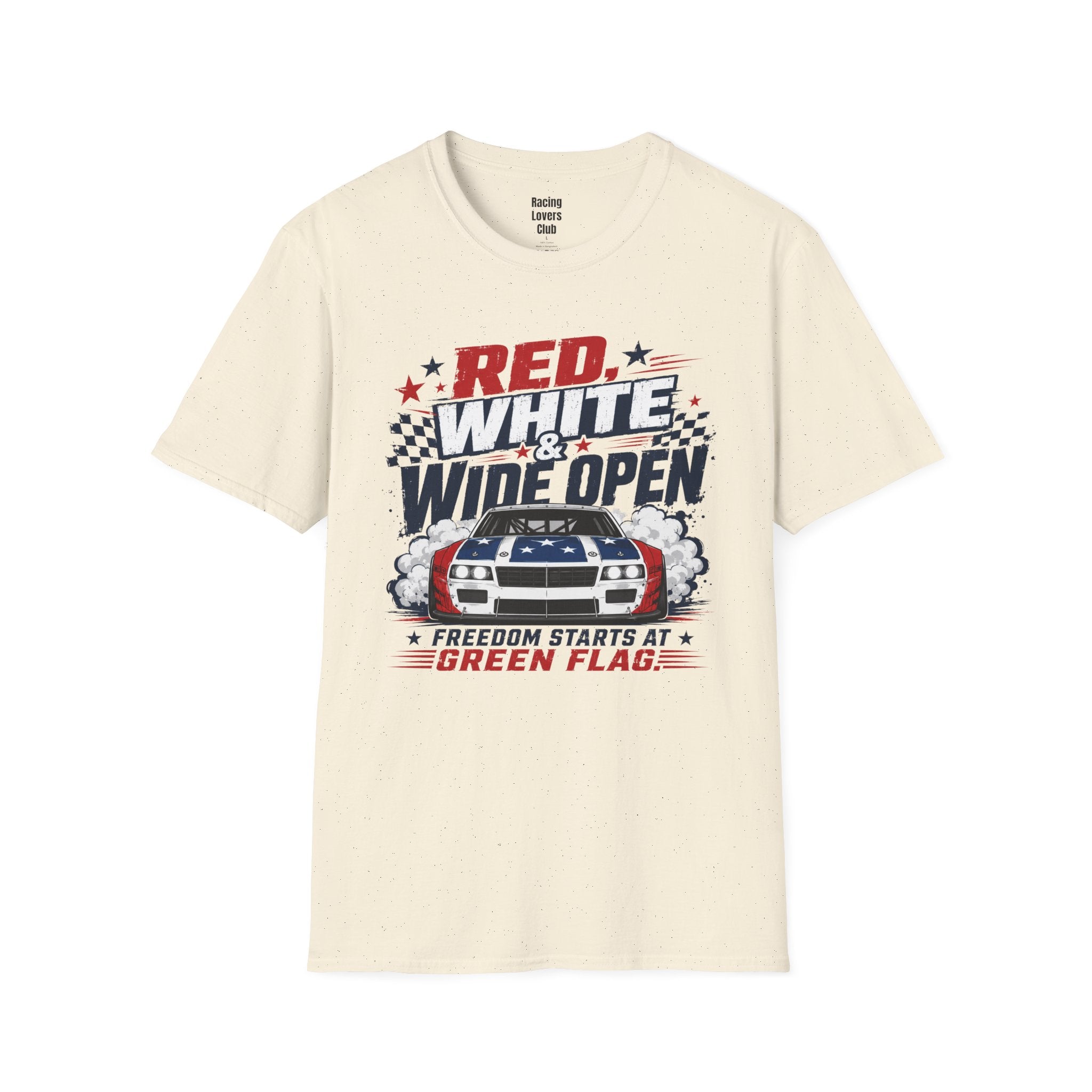 Red White Wide Open T-Shirt