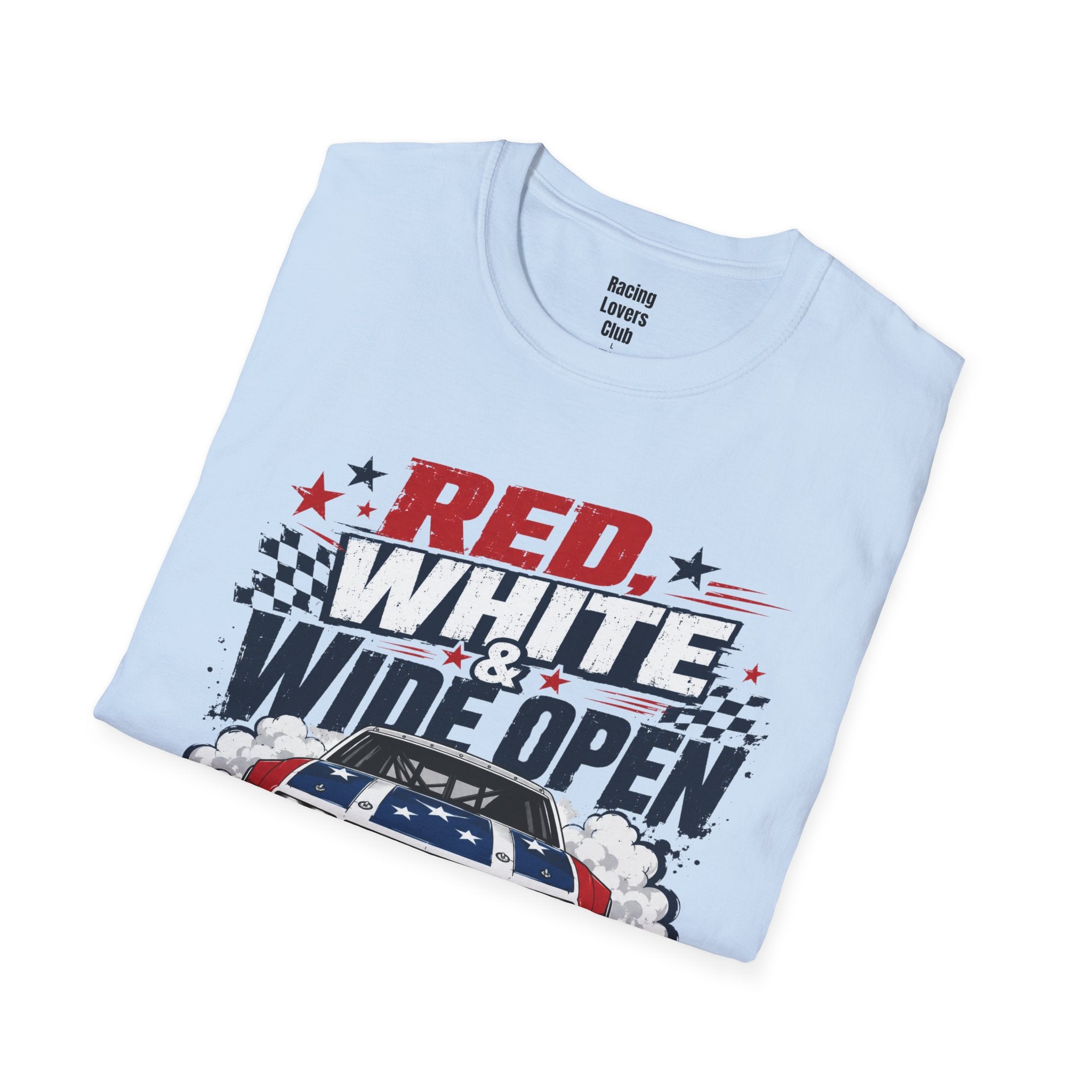 Red White Wide Open T-Shirt