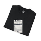 Apex Accounting T-Shirt — racing-themed graphic tee from Racing Lovers Club