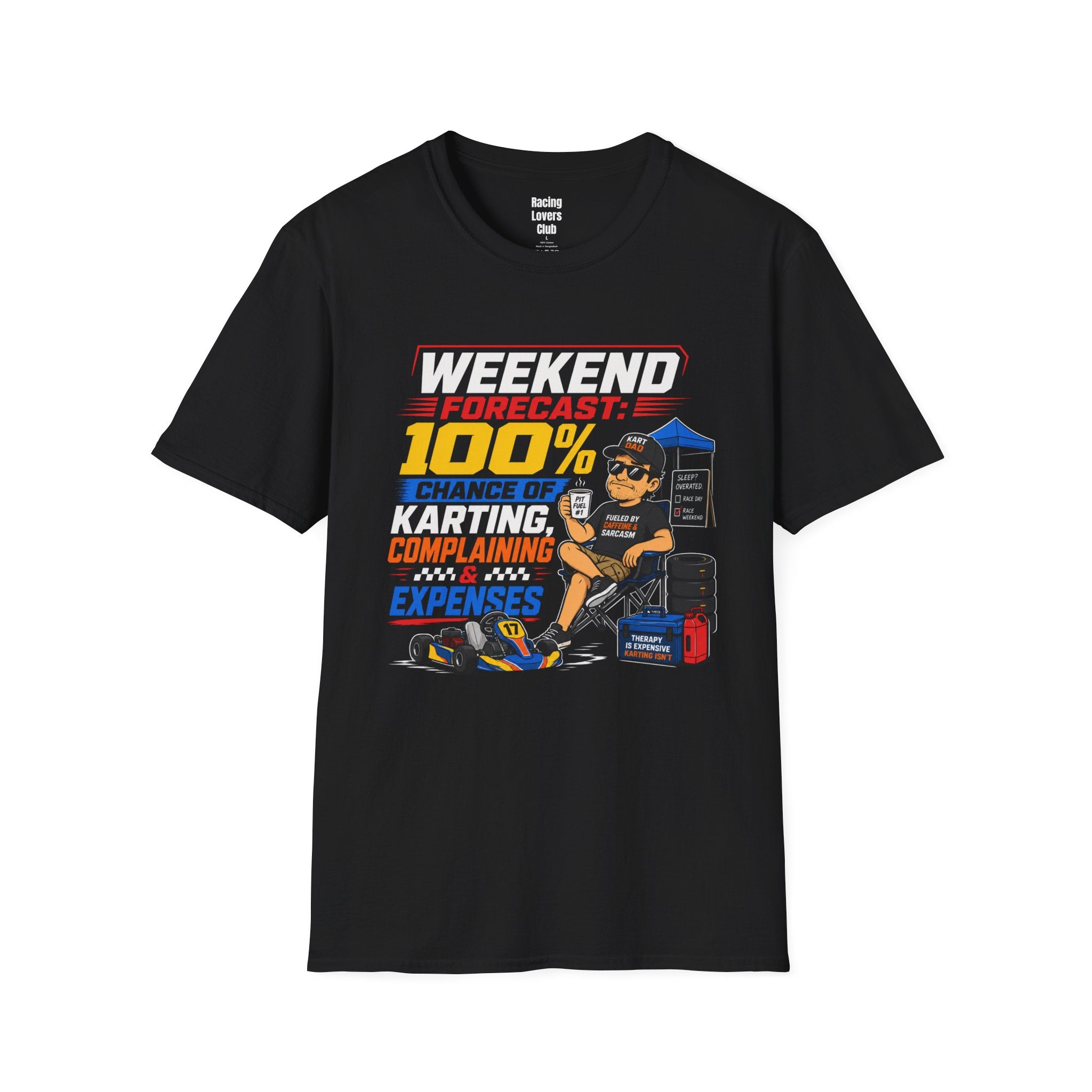 Karting Weekend Forecast T-Shirt