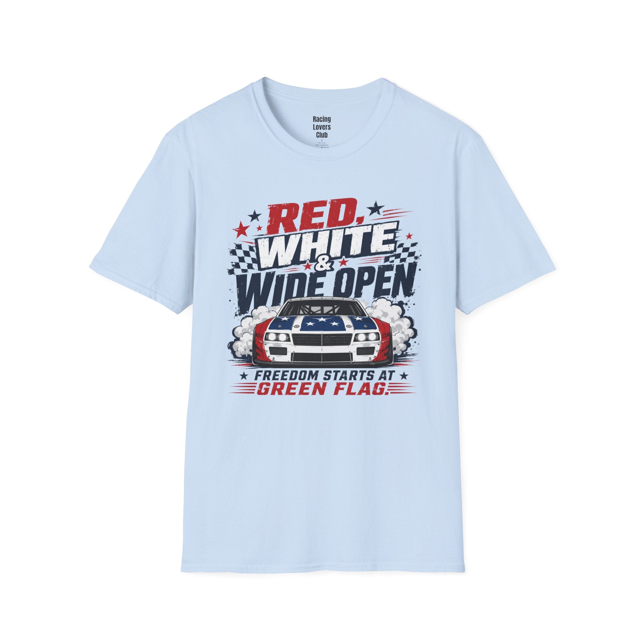Red White Wide Open T-Shirt