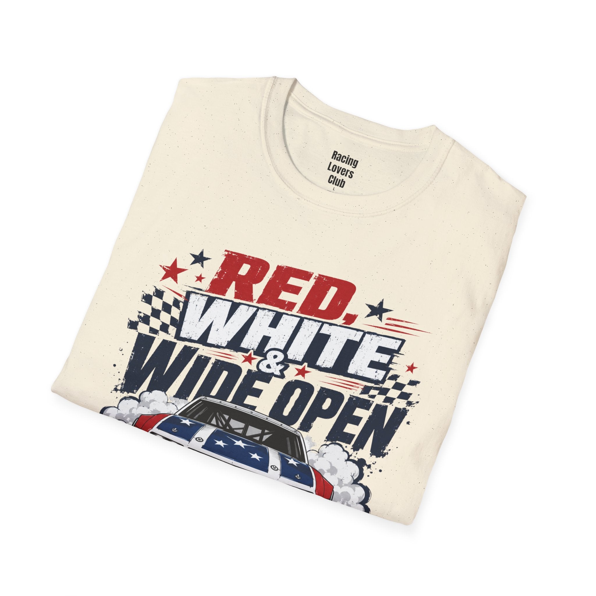 Red White Wide Open T-Shirt