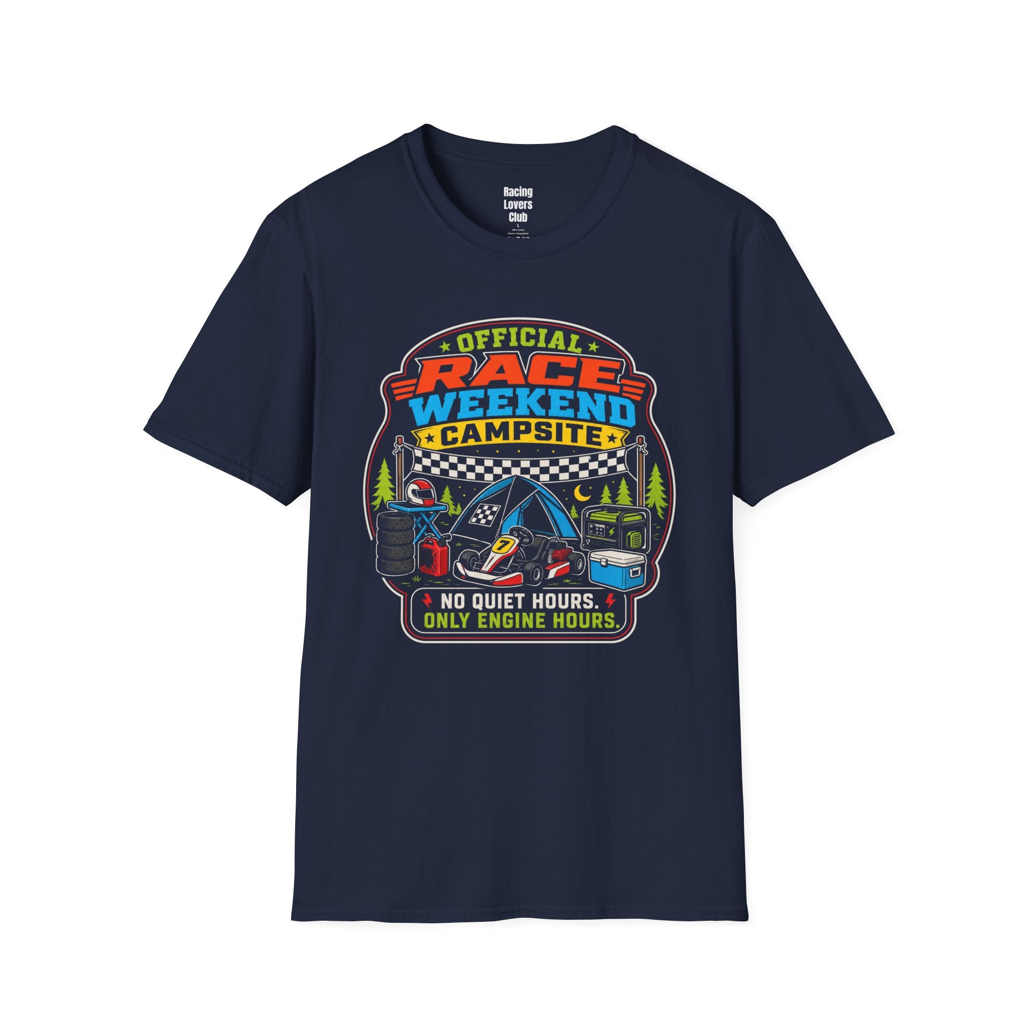 No Quiet Hours. Only Engine Hours T-Shirt