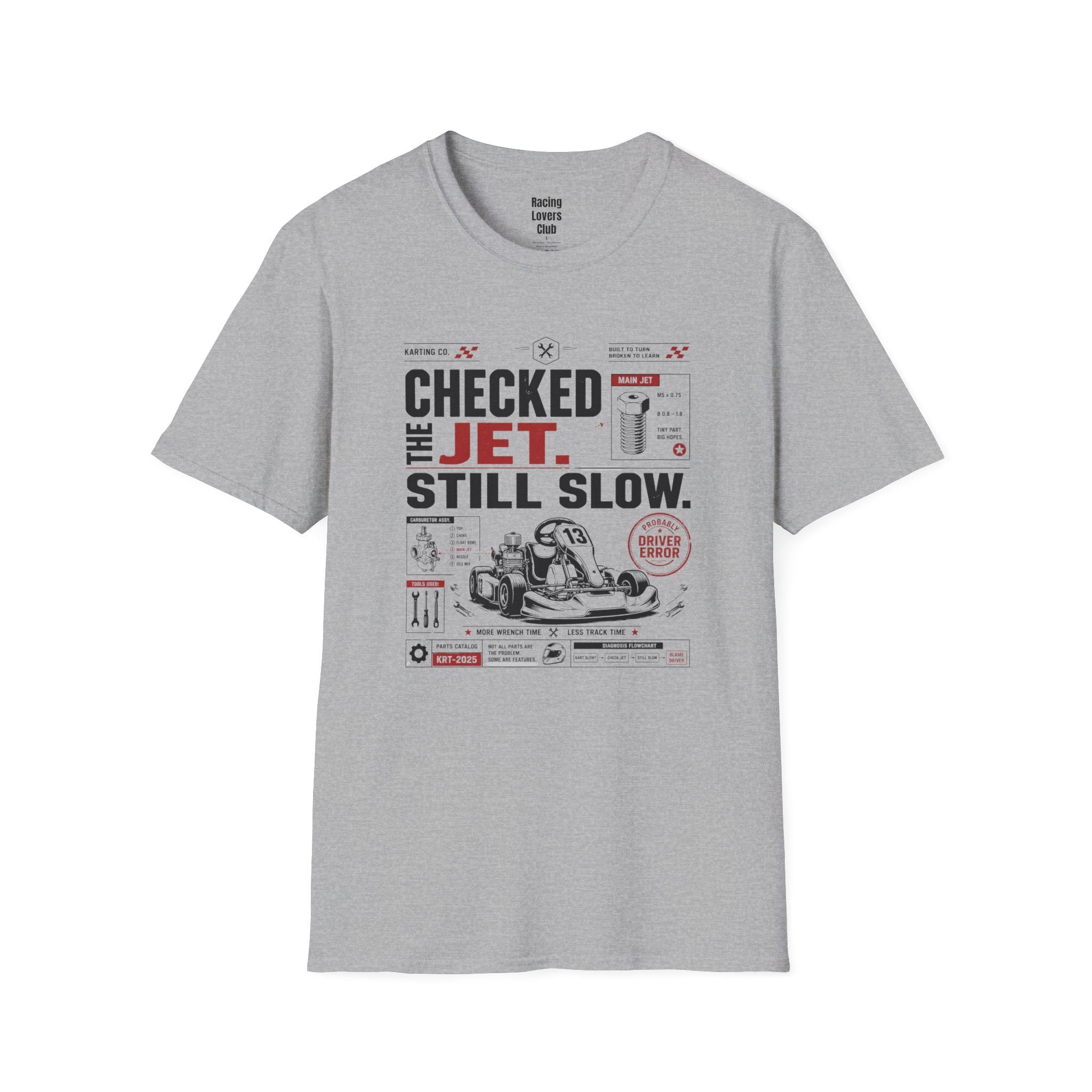Checked the Jet. Still Slow. T-Shirt