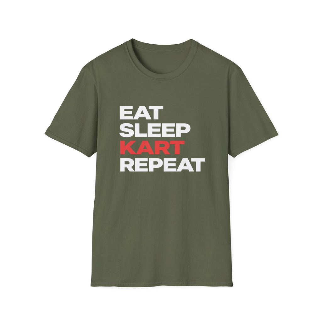 Eat Sleep Kart Repeat T-Shirt