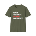 Eat Sleep Kart Repeat T-Shirt