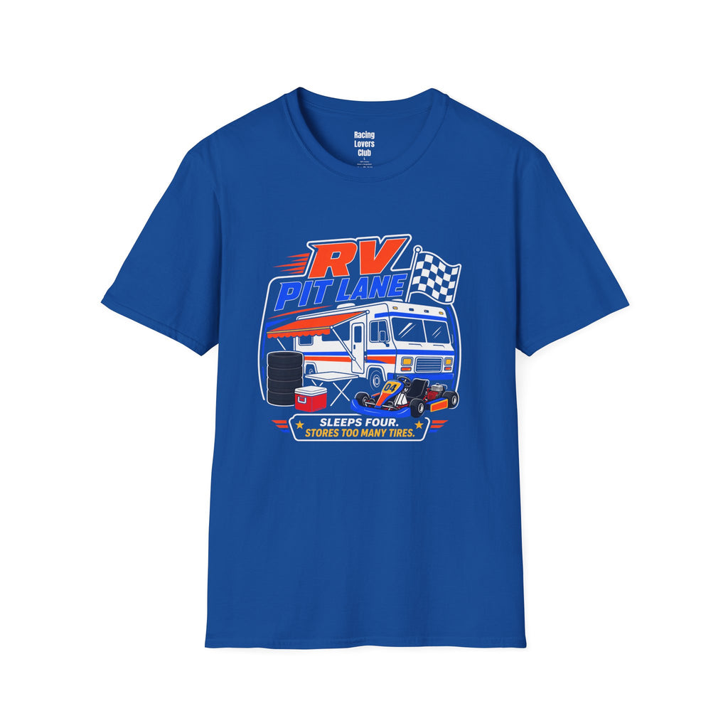 Sleeps Four. Stores Too Many Tires T-Shirt