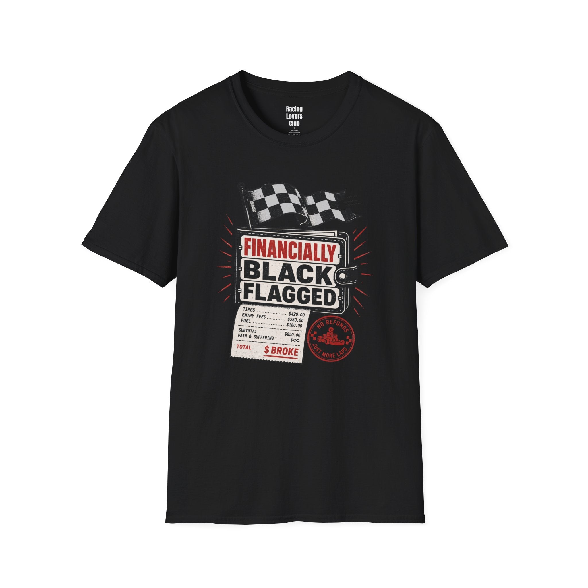 Financially Black Flagged T-Shirt