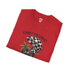 Racing Family Vacation T-Shirt — racing-themed graphic tee from Racing Lovers Club