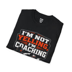 Dads Coaching T-Shirt — racing-themed graphic tee from Racing Lovers Club