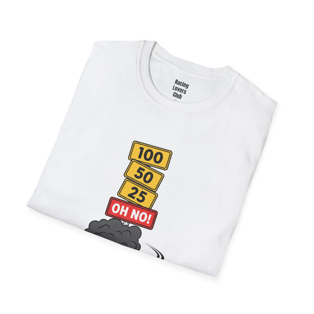 Late Braker Specialist T-Shirt — racing-themed graphic tee from Racing Lovers Club