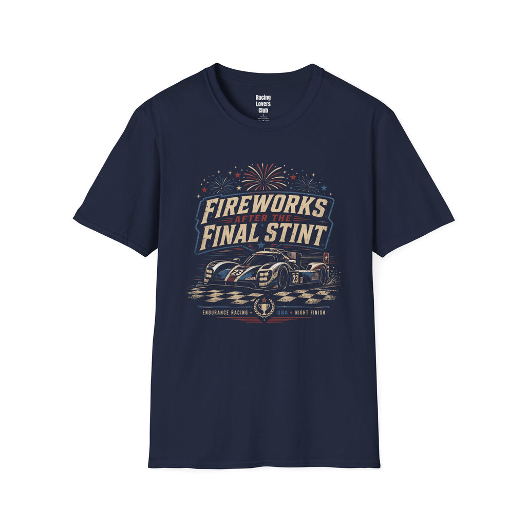 Final Stint Fireworks T-Shirt