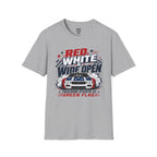 Red White Wide Open T-Shirt