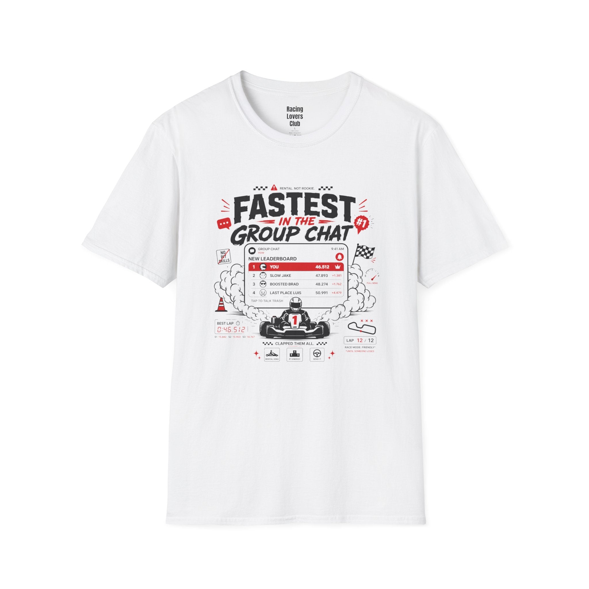 Fastest in the Group Chat T-Shirt