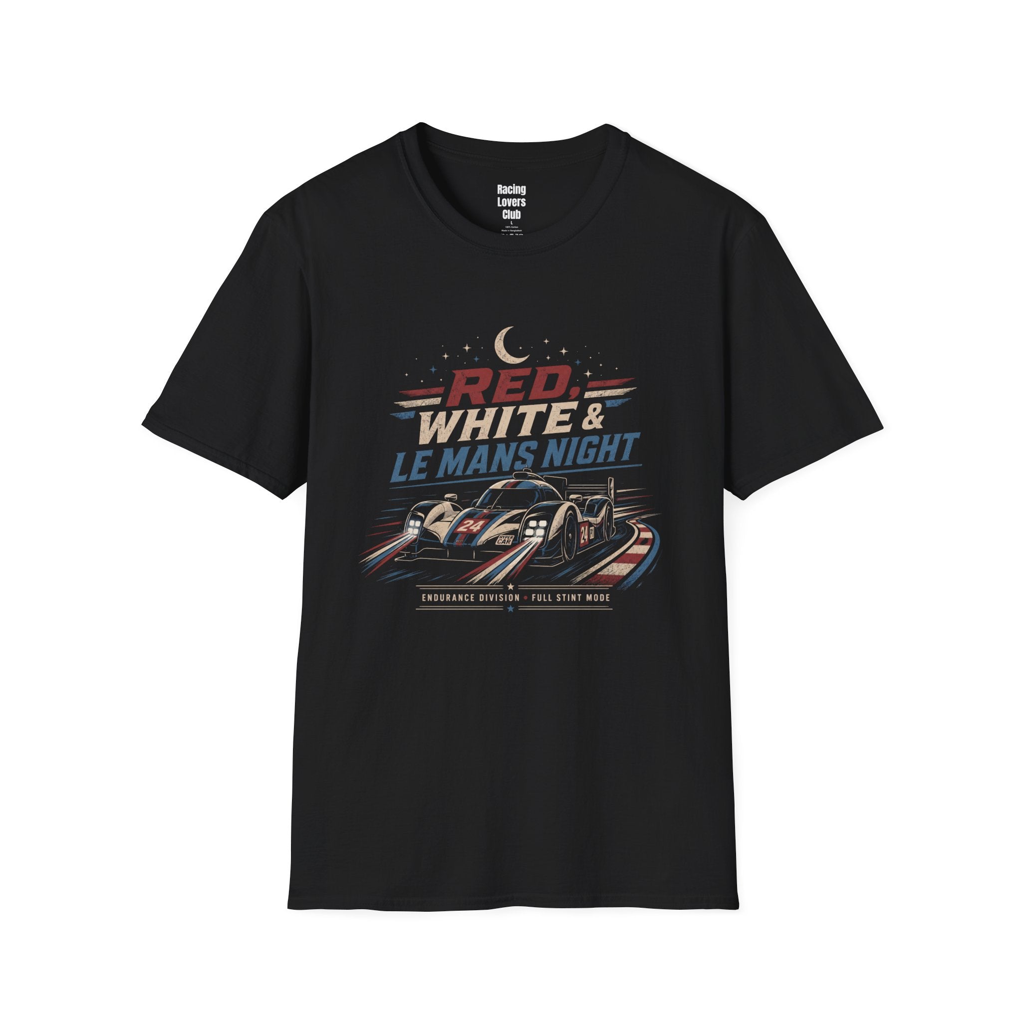 Red, White & Le Mans Night T-Shirt