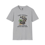 Racing Family Vacation T-Shirt — racing-themed graphic tee from Racing Lovers Club