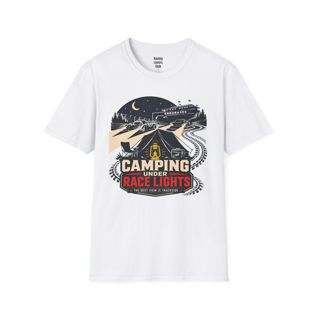 Camping Under Race Lights T-Shirt