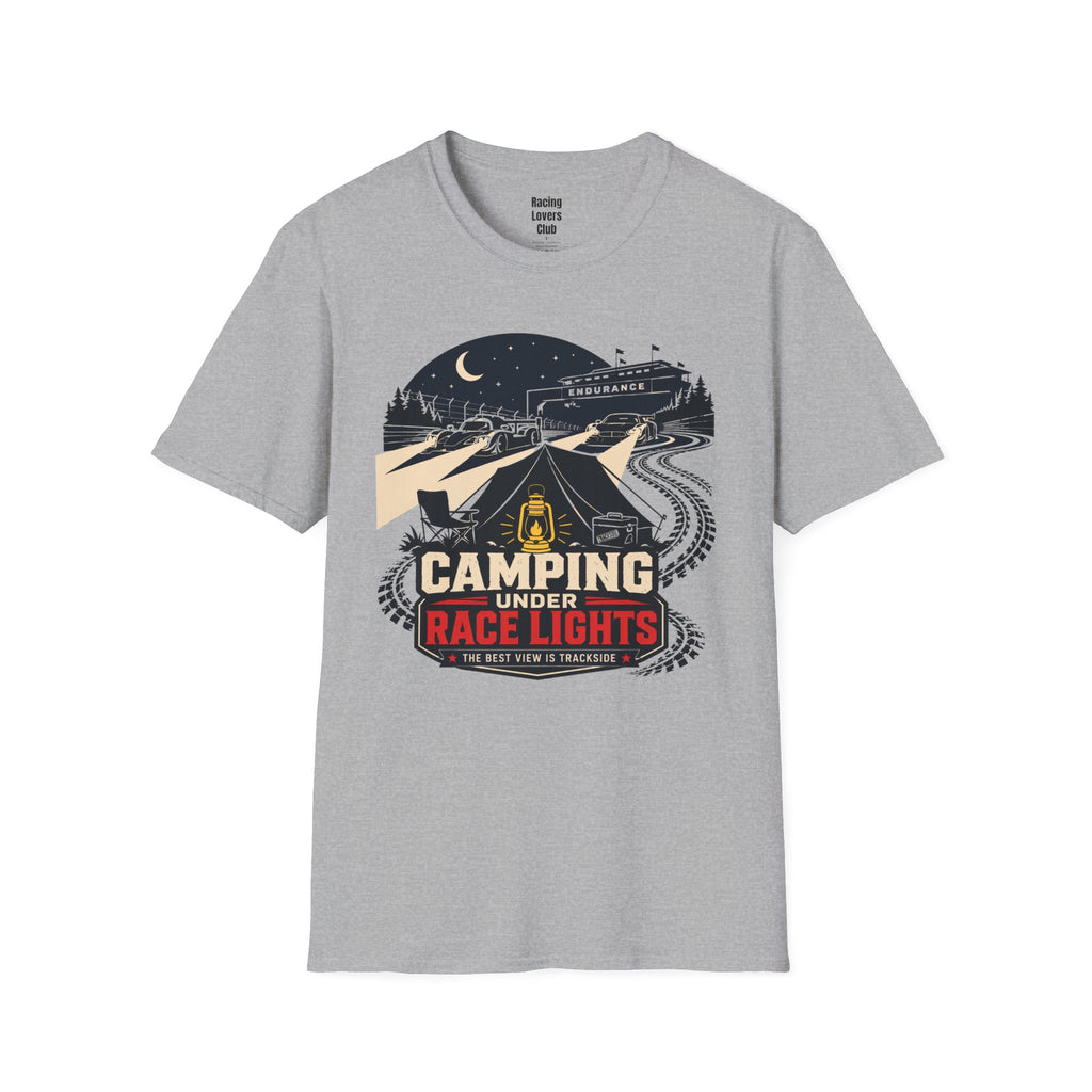 Camping Under Race Lights T-Shirt