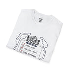 Bad Line Strong Opinion T-Shirt — racing-themed graphic tee from Racing Lovers Club