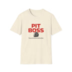 PIT Boss T-Shirt — racing-themed graphic tee from Racing Lovers Club