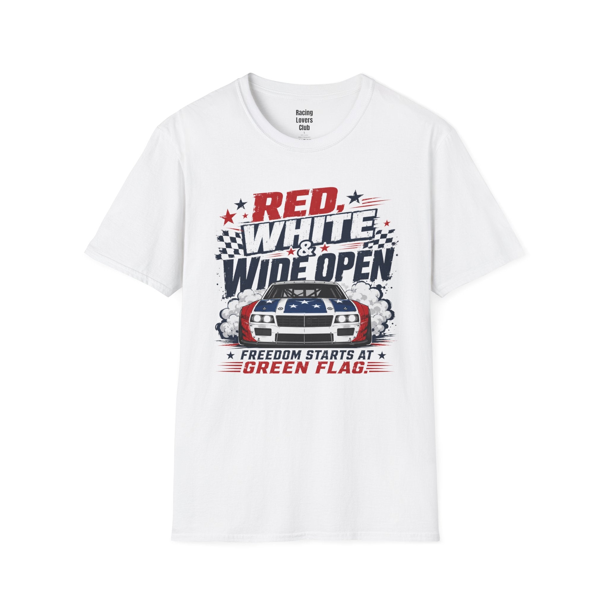 Red White Wide Open T-Shirt