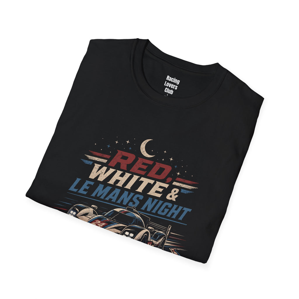 Red, White & Le Mans Night T-Shirt