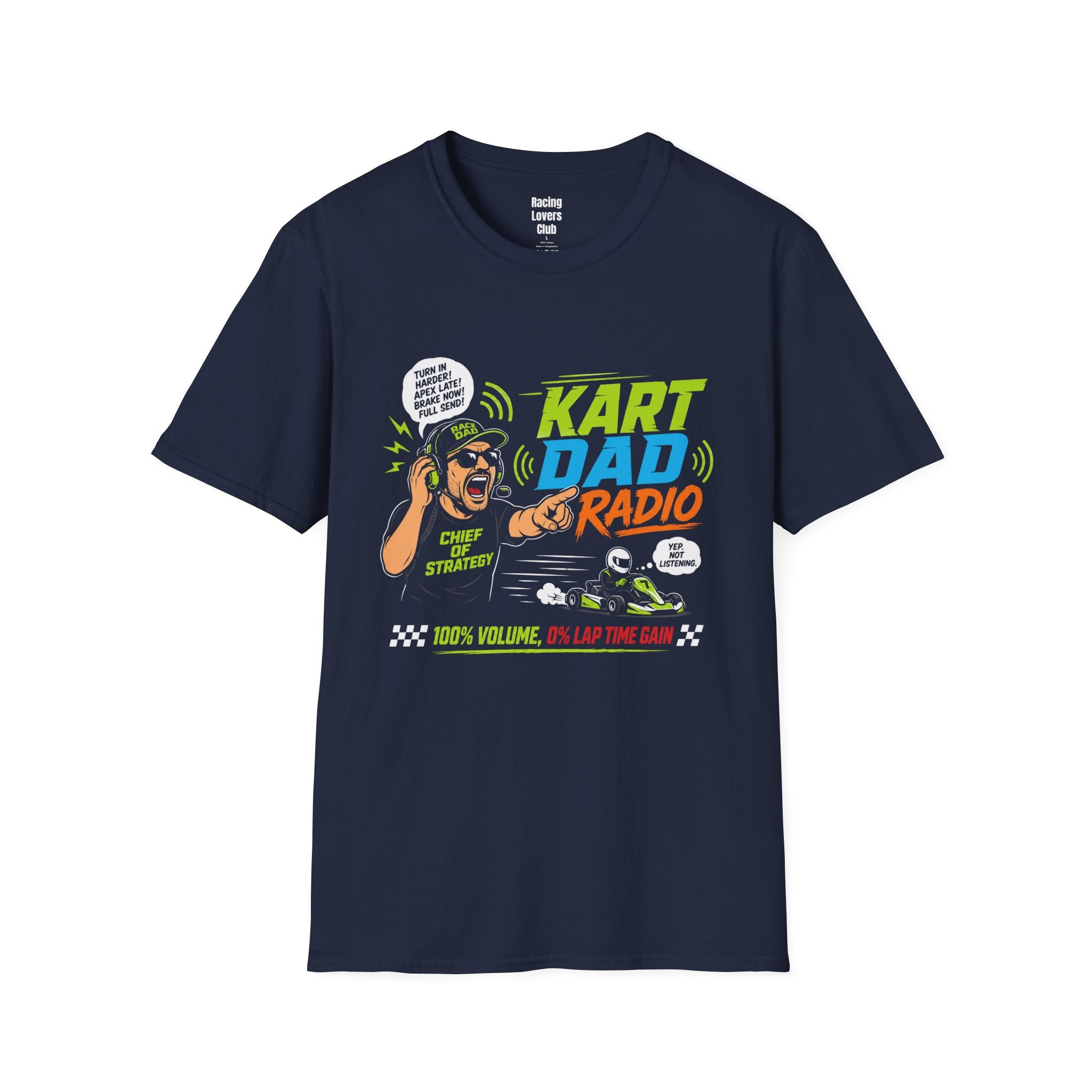 Kart Dad Radio Coaching T-Shirt