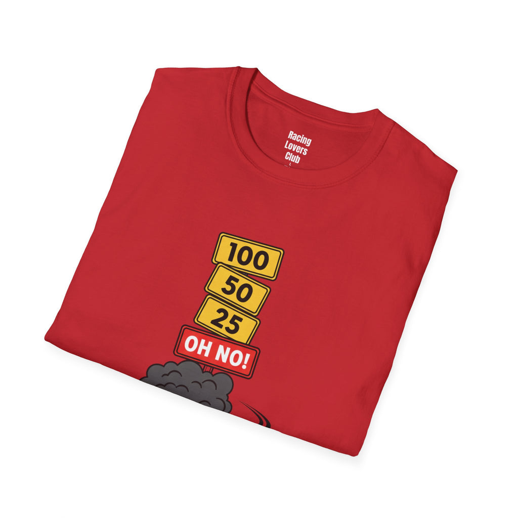 Late Braker Specialist T-Shirt — racing-themed graphic tee from Racing Lovers Club