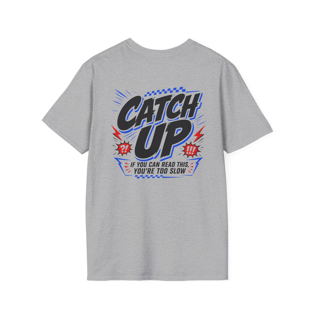 Catch Up pit board karting t-shirt by Racing Lovers Club