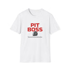 PIT Boss T-Shirt — racing-themed graphic tee from Racing Lovers Club