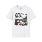 Camp. Watch. Repeat. T-Shirt