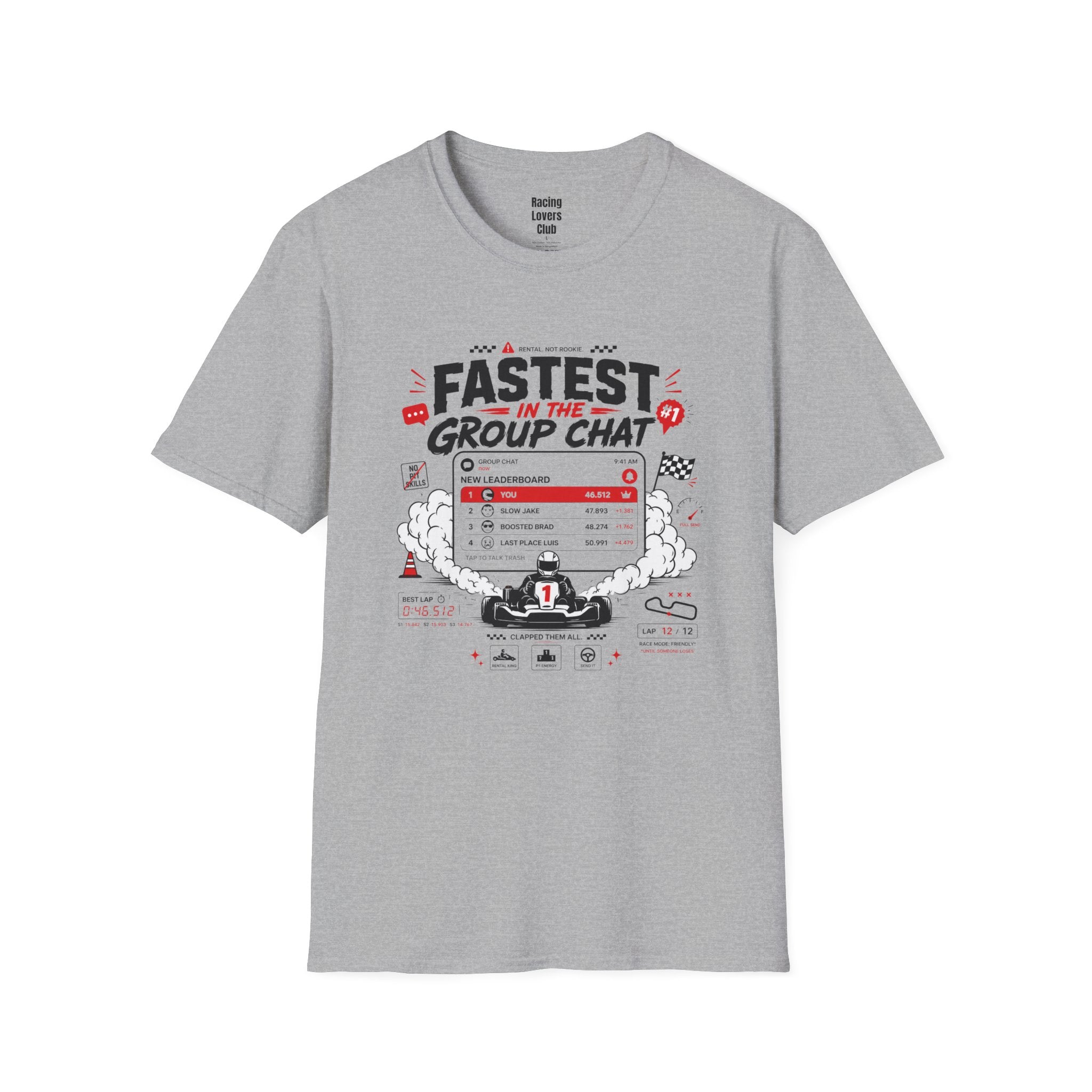 Fastest in the Group Chat T-Shirt